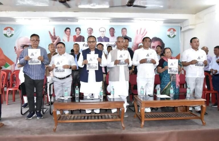 Congress manifesto vows to resolve Manipur crisis, slams BJP’s negligence