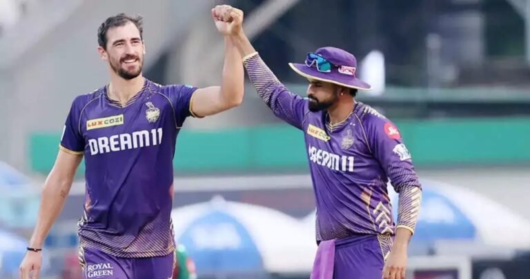 The Knight Riders extended a hand of friendship to Starc during his difficult time