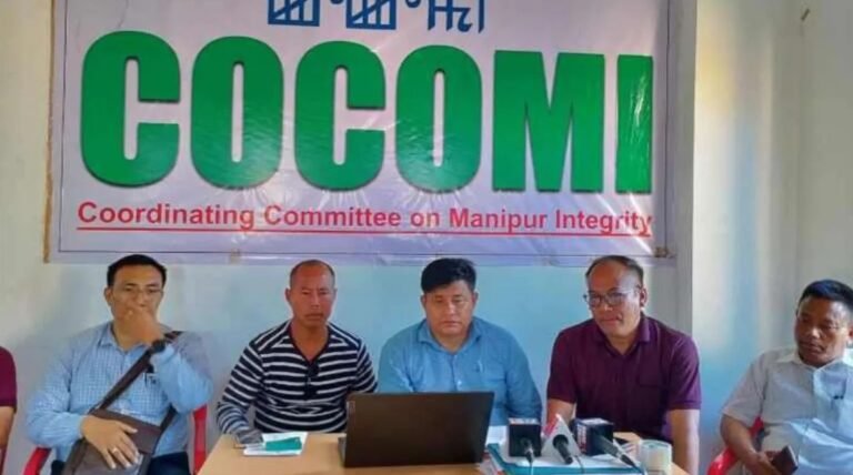 COCOMI urges immediate government action amidst Manipur crisis