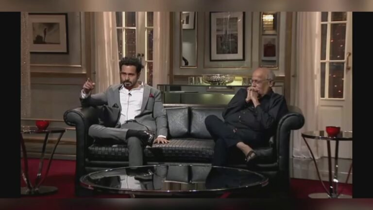 Emraan Hashmi recalls on shooting ‘Koffee With Karan’ controversial episode