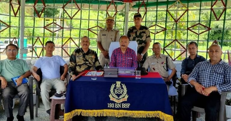 BSF held a meeting in the border village of Bangladesh