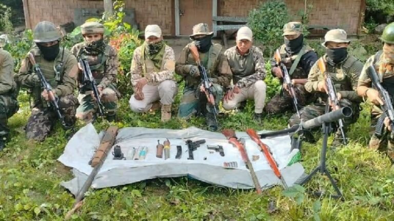 Manipur Police recover unexploded mortar bombs in Kangpokpi, 212 detained in statewide search operations