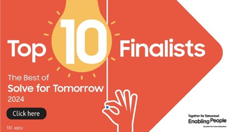 Samsung reveals top 10 finalists for ‘Solve for Tomorrow’ 2024: Innovation from India’s heartlands