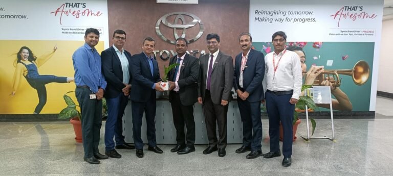 Toyota Kirloskar Motor announces the Partnership with Union Bank of India