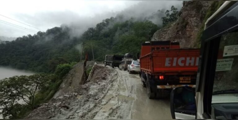 Security forces ensure a safe passage of essentials on NH-37 and NH-2