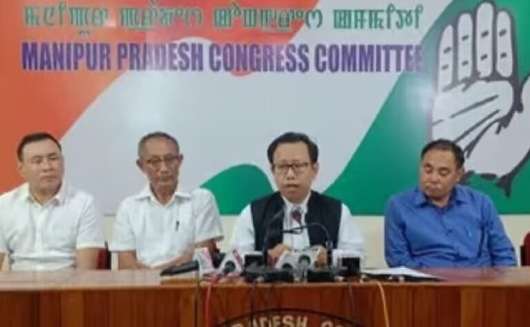 Manipur Congress welcomes Delhi talks on ethnic crisis, questions absence of key leaders