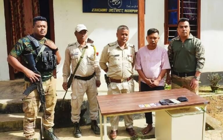 Manipur Police nab KCP(PWG) cadre, uncover mobile devices and SIM cards
