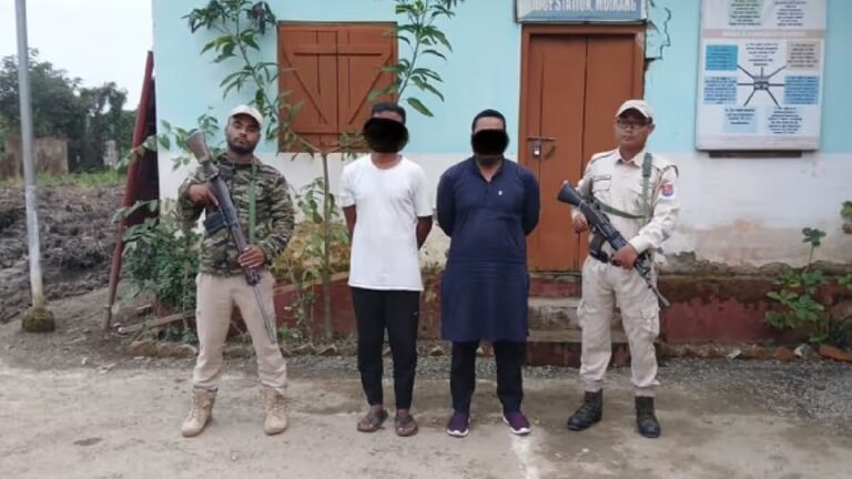 Manipur Police arrest two for spreading fake assault video amid security operations