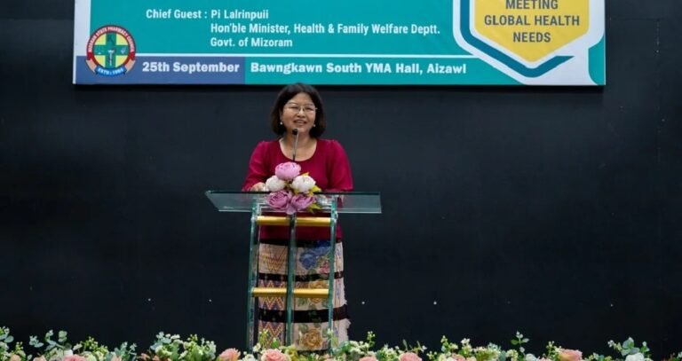 The Health Minister of Mizoram launches a training program for nursing administrators