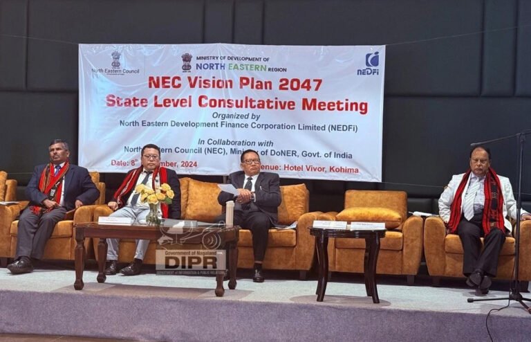 Cultural promotion and sustainable development key to Nagaland’s economic growth, says Zeliang