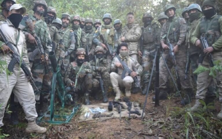 Security forces intensify search operation in hill and valley districts, recovered arms and explosives