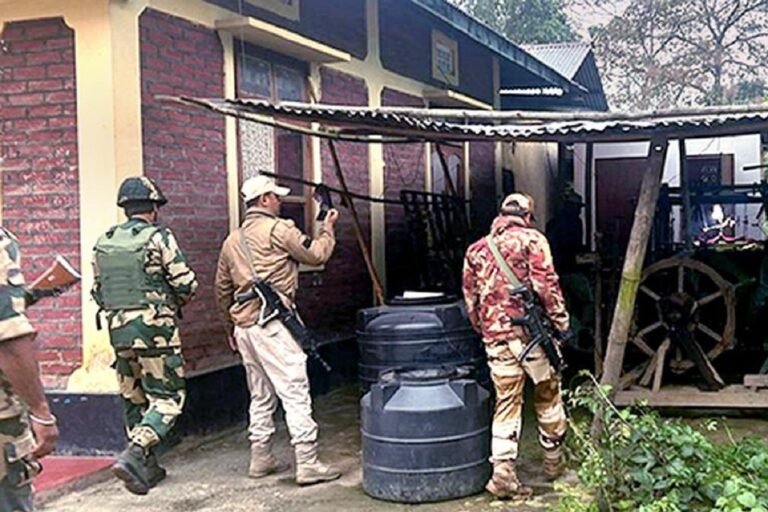 Senior Manipur Police Officers deployed to Jiribam and Borobekra for search of six missing persons