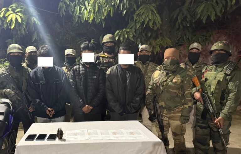 Manipur Police nab PREPAK cadres, seize arms and explosives cache