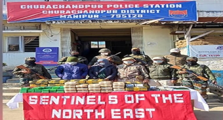 Manipur: Assam Rifles apprehends 2 individuals with narcotic drugs worth Rs 62 crores in Churachandpur