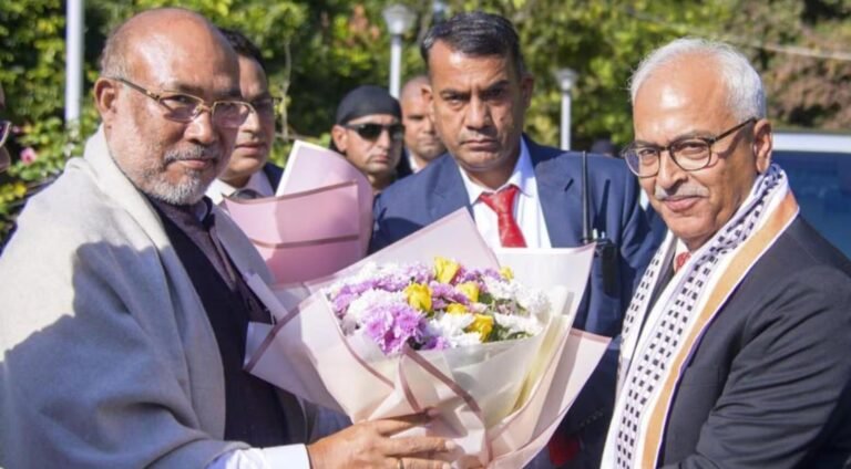 Ajay Kumar Bhalla was sworn in as the governor of Manipur on January 3
