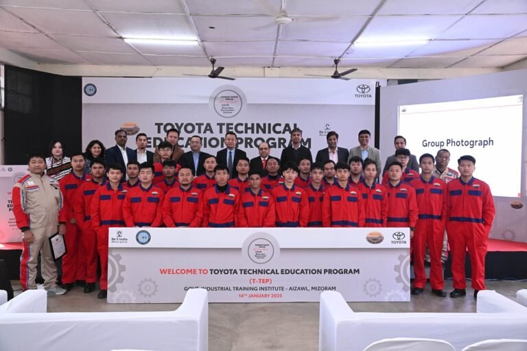 Toyota expands skill development with T-TEP and STAR scholarship program in Mizoram
