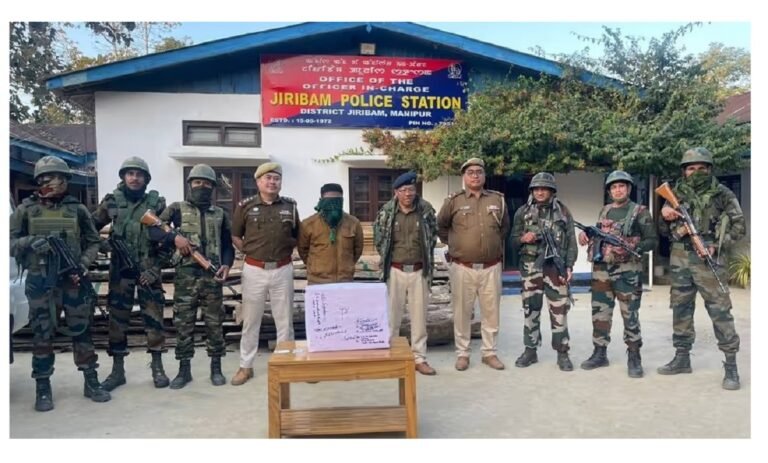 Manipur Police, Assam Rifles arrest Hmar militant; seize explosives and suspected drugs