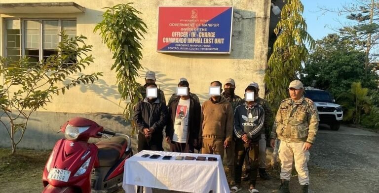 10 militants are arrested by security forces in a crackdown on crime and extortion