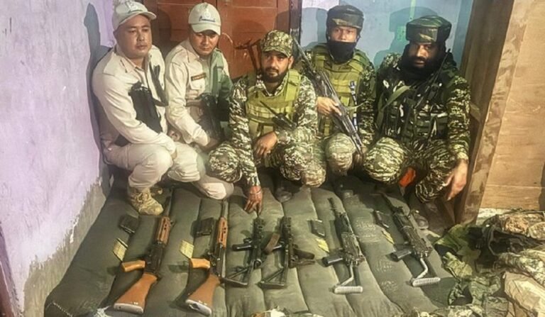 Manipur police continue operations in state, seize multiple arms and ammunitions