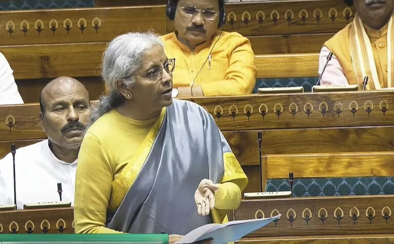 FM Sitharaman tabled in the Lok Sabha the Manipur budget for 2025-26