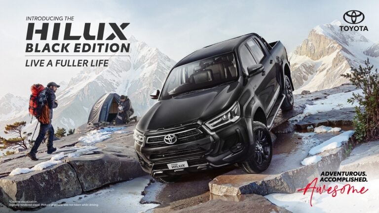 Toyota Kirloskar Motor Takes Hilux to the Next Level with Black Edition