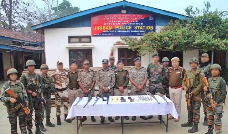 A cooperative operation in Jiribam results in the voluntary surrender of weapons