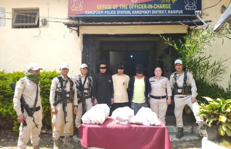 10 people have been arrested in Kangpokpi for drug trafficking and illegal poppy cultivation
