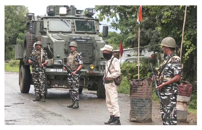 Security forces, Manipur Police hold joint meet to boost peace in Churachandpur, Kakching