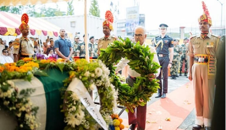 Manipur bids a heartfelt goodbye to the BSF jawan killed in a Pakistani shooting