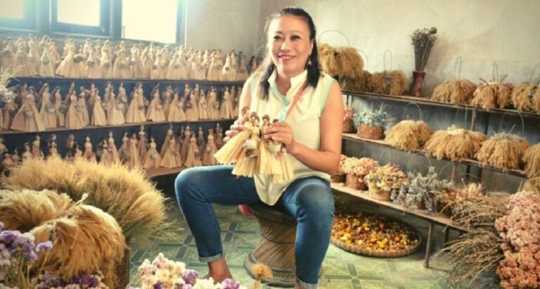 Manipur artist uses recycled vegetable waste to create dolls that inspire
