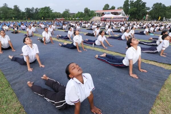 NCC cadets celebrate Yoga Day in Manipur