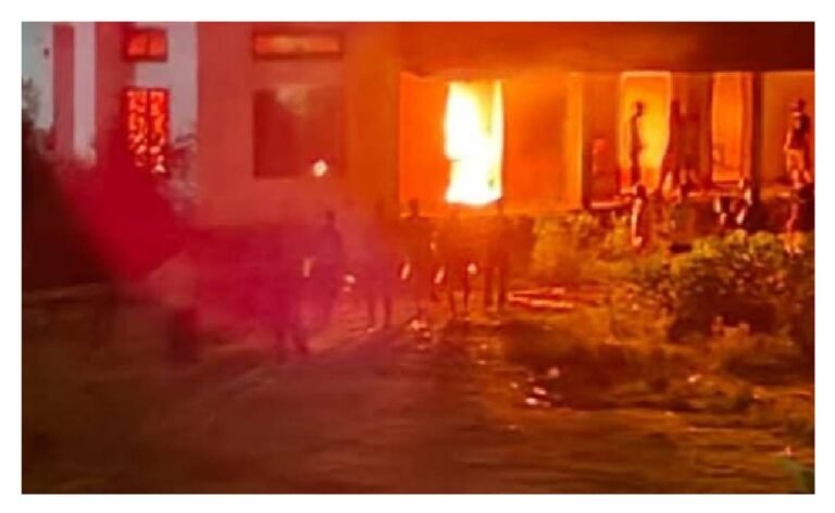Manipur tense as SDC Office torched in Andro Kendra