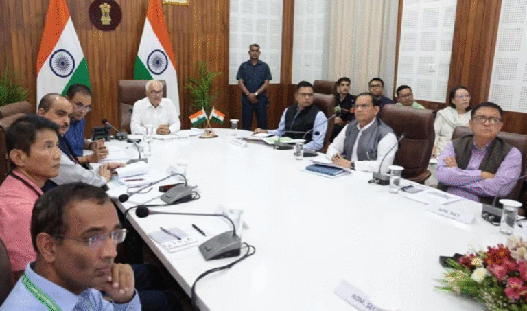 Governor Bhalla and Scindia are advocating for expeditious execution of DoNER projects in Manipur