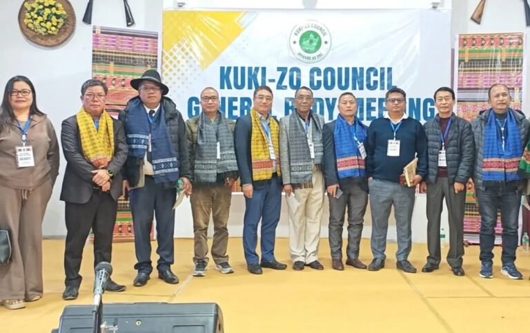 Kuki-Zo council meet in Kangpokpi calls for unity, charts way forward amid crisis