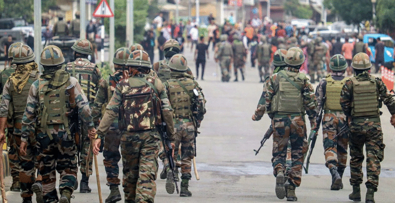 Security forces in Manipur have prevented 100 displaced individuals from returning Dolaithabi