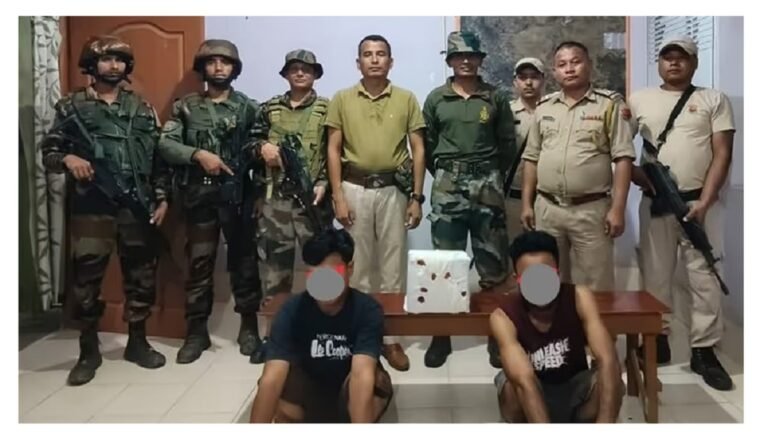 Security forces foil drug smuggling bid in Manipur, three arrested with brown sugar and cash