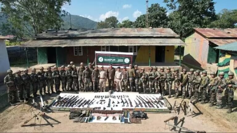 Security forces seize cache of a*ms and a*munition in Imphal East