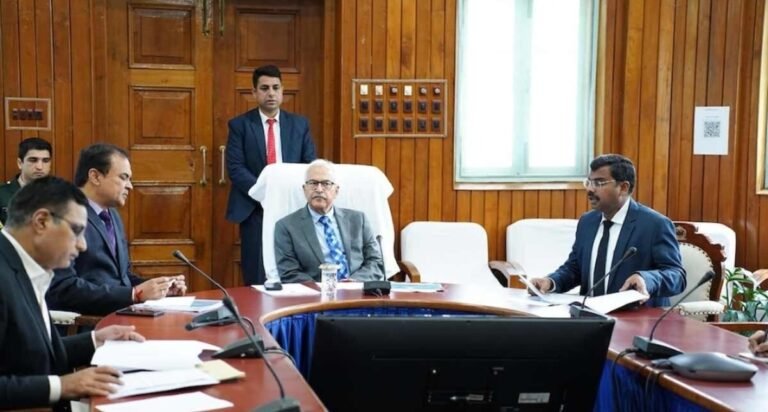 Manipur CS holds meeting to review arrangements for proposed VVIP visit to state
