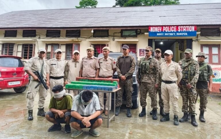 Manipur Police seize drugs in Thoubal and Imphal, two arrested in separate raids