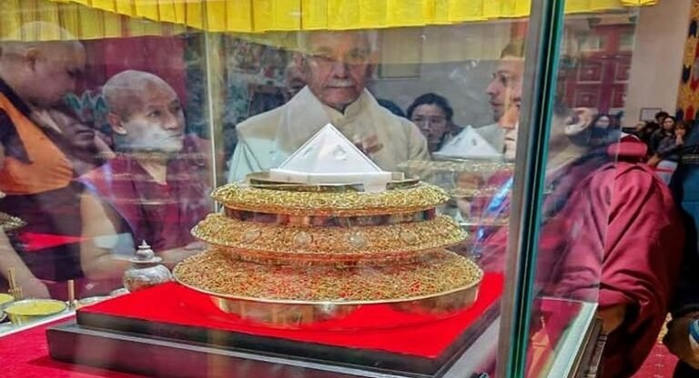 J&K LG travels to Russia to retrieve revered artifacts from Lord Buddha