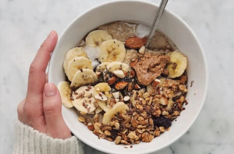 An appropriate diet to follow just before exercising