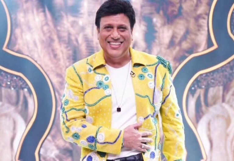 After being released from the hospital, Govinda smiles and updates the paparazzi on his health