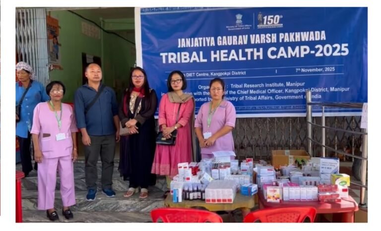 Mega medical camp brings healthcare relief to displaced tribal families in Manipur’s Kangpokpi