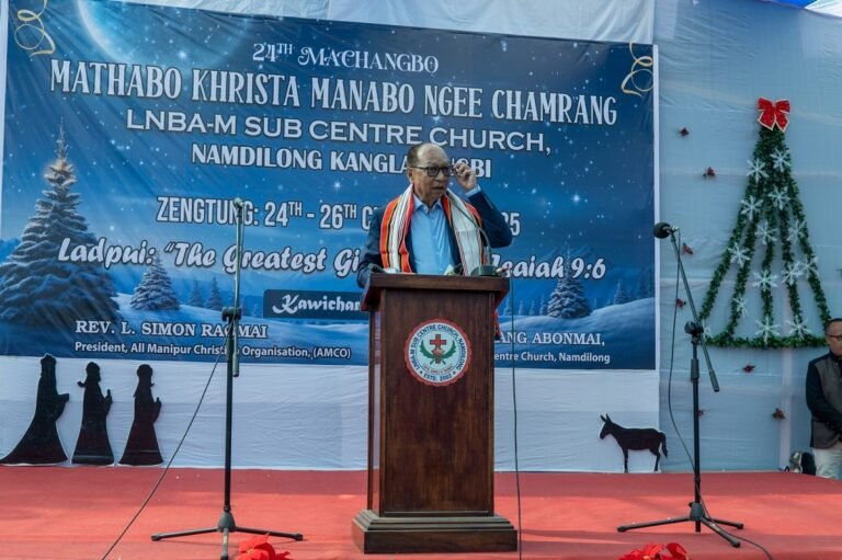 JP MLA Yumnam Khemchand Singh Calls for Peace to Resolve Manipur Crisis