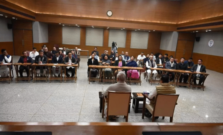 BJP Leaders from Meitei and Kuki Communities Attend Party Meeting in Delhi