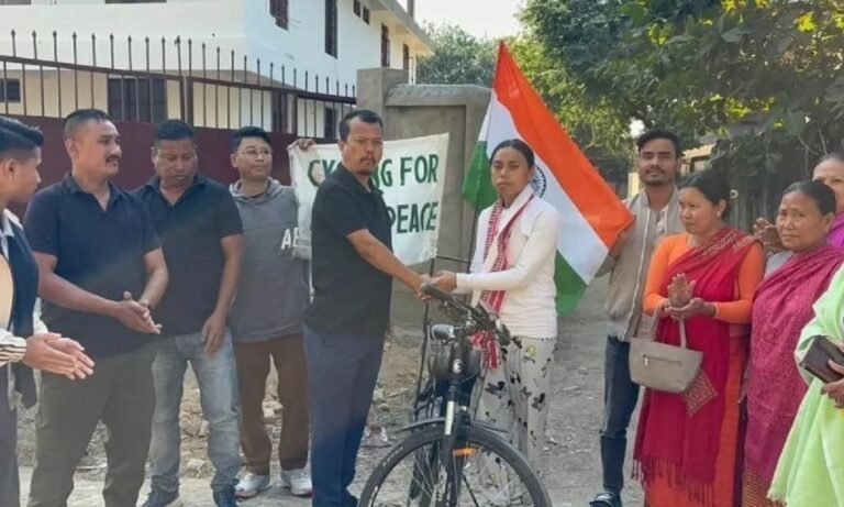 COCOMI Seeks Clarity on ‘Buffer Zone’ Claims; Peace Cyclist Malem Thongam Reaches Awang Sekmai