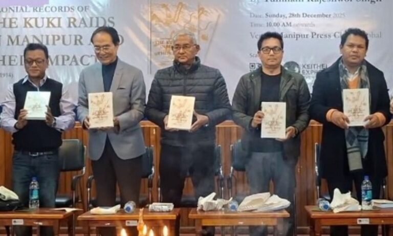 Book on colonial-era Kuki raids in Manipur released