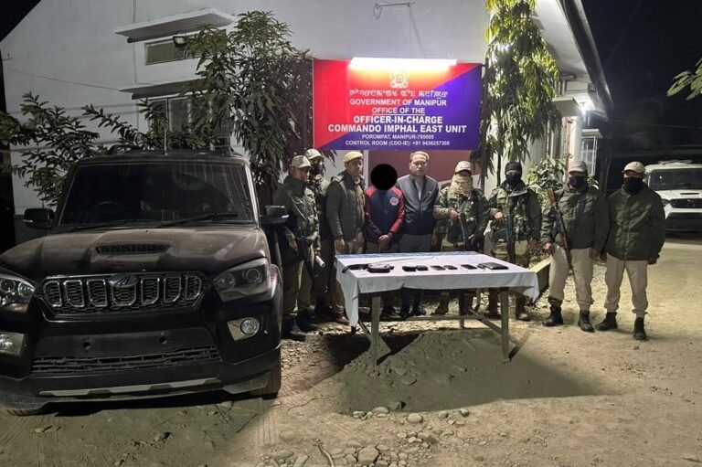 Manipur police havildar held with unregistered bulletproof vehicle, probe launched