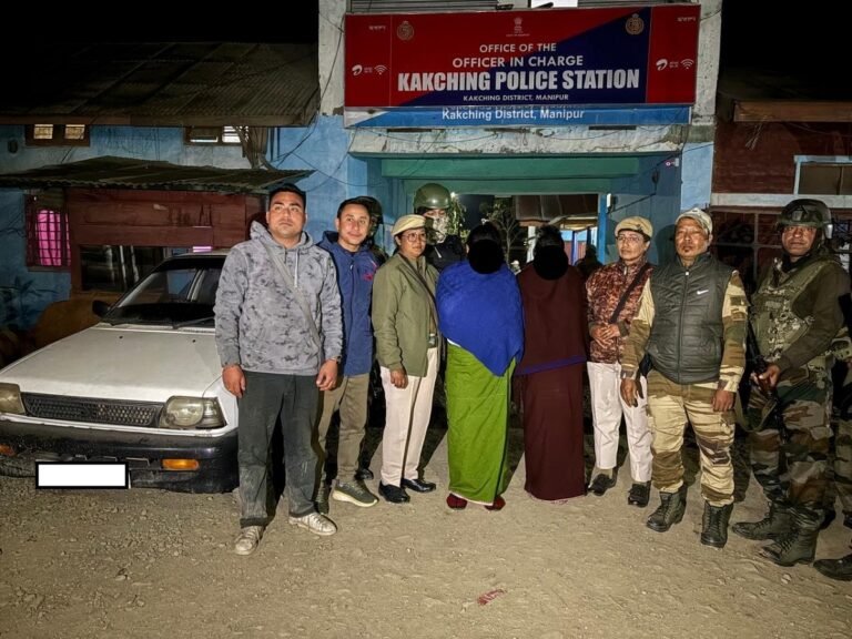 Two women PREPAK cadres held for abducting 3 minors in Manipur