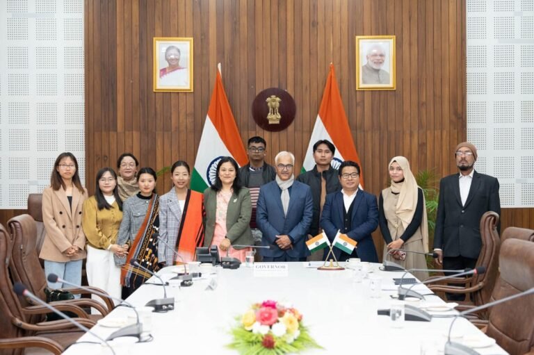 Governor of Manipur meets and interacts with SSW candidates